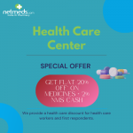 Netmeds Get Flat 20% OFF* On Medicines + 2% NMS Cash