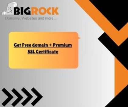 Bigrock Get Free domain + Premium SSL Certificate