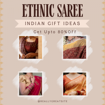 craftsvilla - Get Upto 80% OFF on Half & Half Sarees