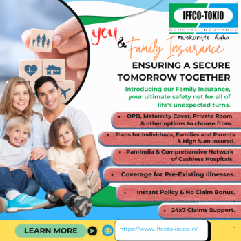 IFFCO-Tokio Get the Best Comprehensive Health Insurance for You & Your Family