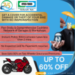 IFFCO-Tokio Get a Cover for Accidental Damage or theft of your bike with No Inspection