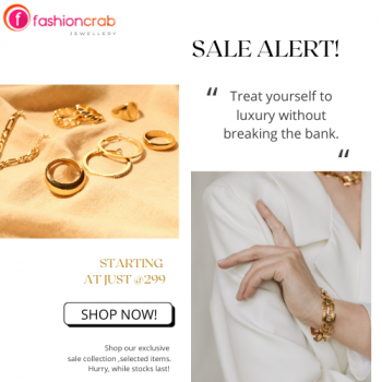 Fashioncrab - special offer -Artificial Jewelry Starting at Rs 299