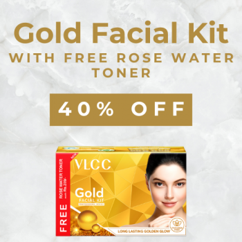 VLCC Products - Get 40% Off On Gold Facial Kit