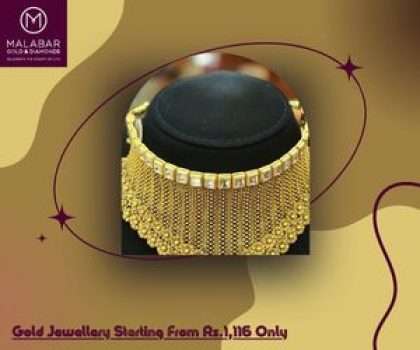 Malabar Gold Jewellery Starting From Rs.1,116 Only