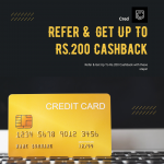 Cred-Refer & Get Up To Rs.200 Cashback