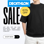 Decathlon-Get upto 83% off tshirts
