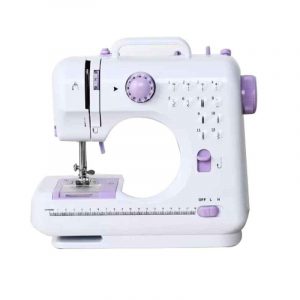 IBS Plastic White Portable Handheld Electric Sewing Machine