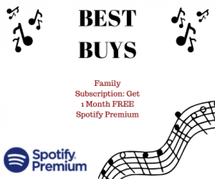 Spotify coupons and deals