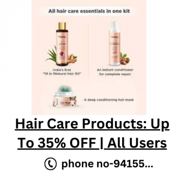 Hair Care Products: Up To 35% OFF | All Users