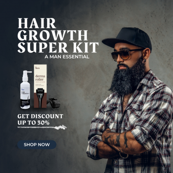 Formen’s Hair Growth Super Kit – Minoxidil & Derma Roller at Special Prices!