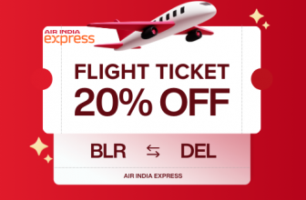 Up to 20% off flight bookings.