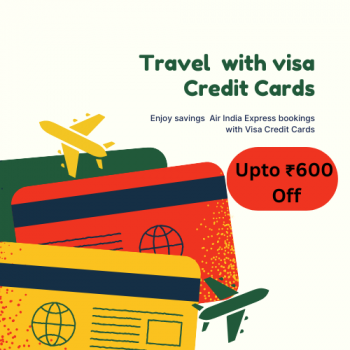 Get Upto ₹600 Off On Visa Credit Cards.