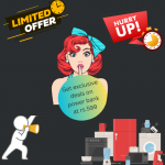 Croma exclusive deal-Get power power bank on hot deal at rs.599