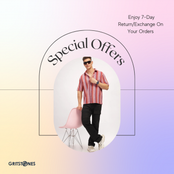 Enjoy 7-Day Return/Exchange On Your Orders