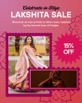 Lakshita - shop for Rs.2999 Get 15% OFF