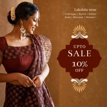 Lakshita-get flat 10% OFF On first Purchase