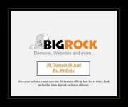 Bigrock .IN Domain @ Just Rs. 49 Only
