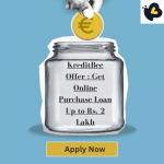 KreditBee Offer : Get Online Purchase Loan Up to Rs. 2 Lakh