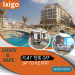 Ixigo Flat 15% Off on Hotels with Kotak Bank Signature and Infinite Credit Cards