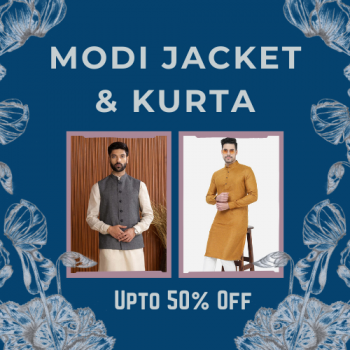 JadeBlue - 20-30% Off on Modi Jacket & Kurta