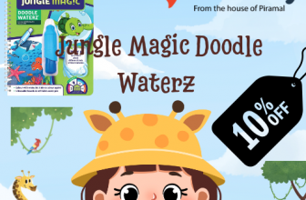 Flat 10% Discount with Free Delivery – Only on Wellify Save 10% & Enjoy Free Shipping on All Wellify Orders Jungle Magic Doodle Waterz | Reusable Water Colouring Book for Children Combo | Alphabets | Animals | Numbers | Sea Creatures | Vehicles
