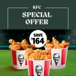 Enjoy Special 11 meal by saving Rs. 164 on 3 Pc Chicken Leg Piece, 4 Pc Peri peri Strips & 4 Pc Hot Wings