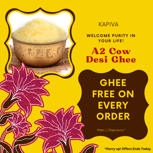 Kapiva - Free A2 Cow Desi Ghee on Every order