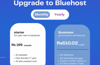 Bluehost-Save51% off at ₹610.02/month