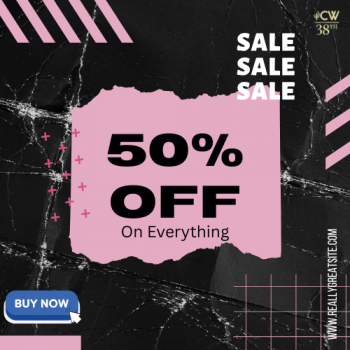 cottonworld-Get flat 50% Discount offer on Everything