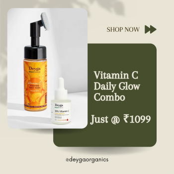Vitamin C Daily Glow Combo by Deyga – Just ₹1099