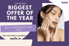 Sanfe-biggest offer of the year Buy 5 product @999