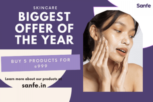 Sanfe-biggest offer of the year Buy 5 product @999