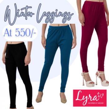Lyra Ultra Soft Winter leggings for Women at 550/-