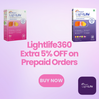 Enhance your health with Lightlife360-Extra 5% OFF on Prepaid Orders