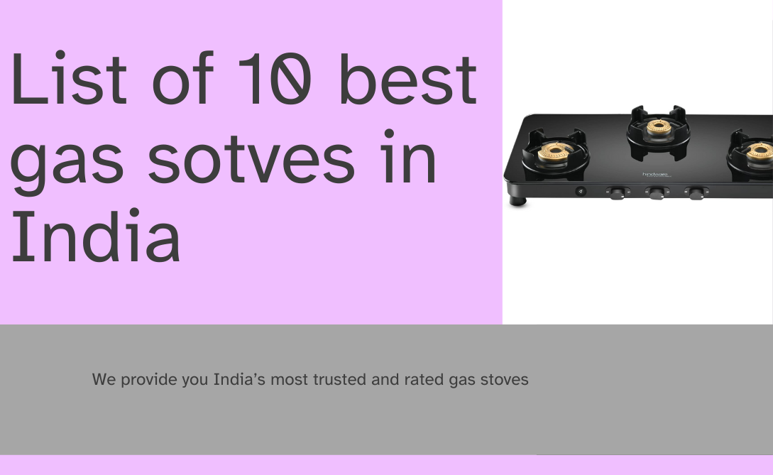 10 Best Gas Stoves in India On Amazon