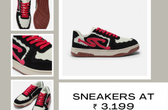 Low Top Sneakers at just ₹ 3,199