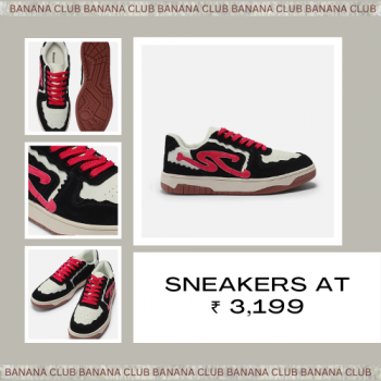 Low Top Sneakers at just ₹ 3,199