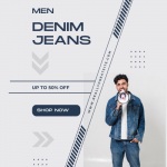 Up To 50% OFF On Men Denim Jeans