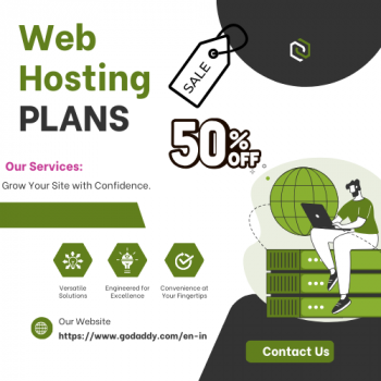 GoDaddy Sale - Grab 50% OFF on Hosting Plans