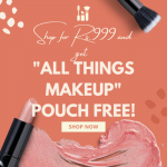 Lovechild - Shop for Rs.999 and get "All things makeup" pouch free!