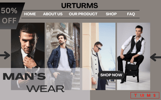 URturms Upto 50% Off On Man's Wear