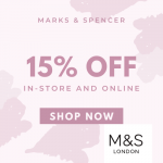 Marks & Spencer -FLAT 15% OFF seasion offer