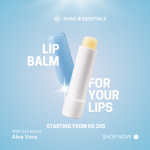 khadi essentials "Lip Care Products - Starting From Rs 265"