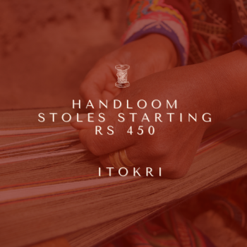 Handloom Stoles Starting @ Rs 450