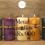 Seva home-Metal Candles @ Rs.900 GRAB THIS OFFER NOW
