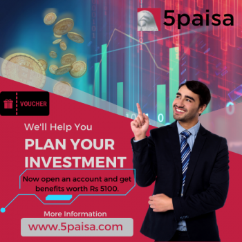 5paisa Now open an account and get benefits worth Rs 5100