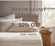 Morning owl Flat 30% off