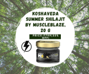 Koshaveda Summer Shilajit by MuscleBlaze, 20 g