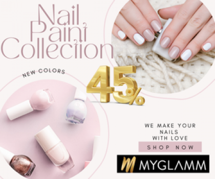 MyGlamm coupon code nail paint