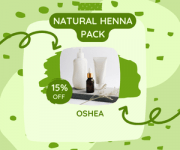 OSHEA 15% OFF ON Henna Pack Limited Time 4 products Left Deal 15% OFF ON Henna Pack Limited Time 4 products Left